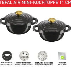 Air Kochtopf Set 2tlg. 11/11cm E255S2|Tefal Clearance