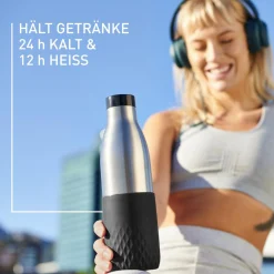 BLUDROP SLEEVE 0,7 L schwarz, N31111|Tefal Hot