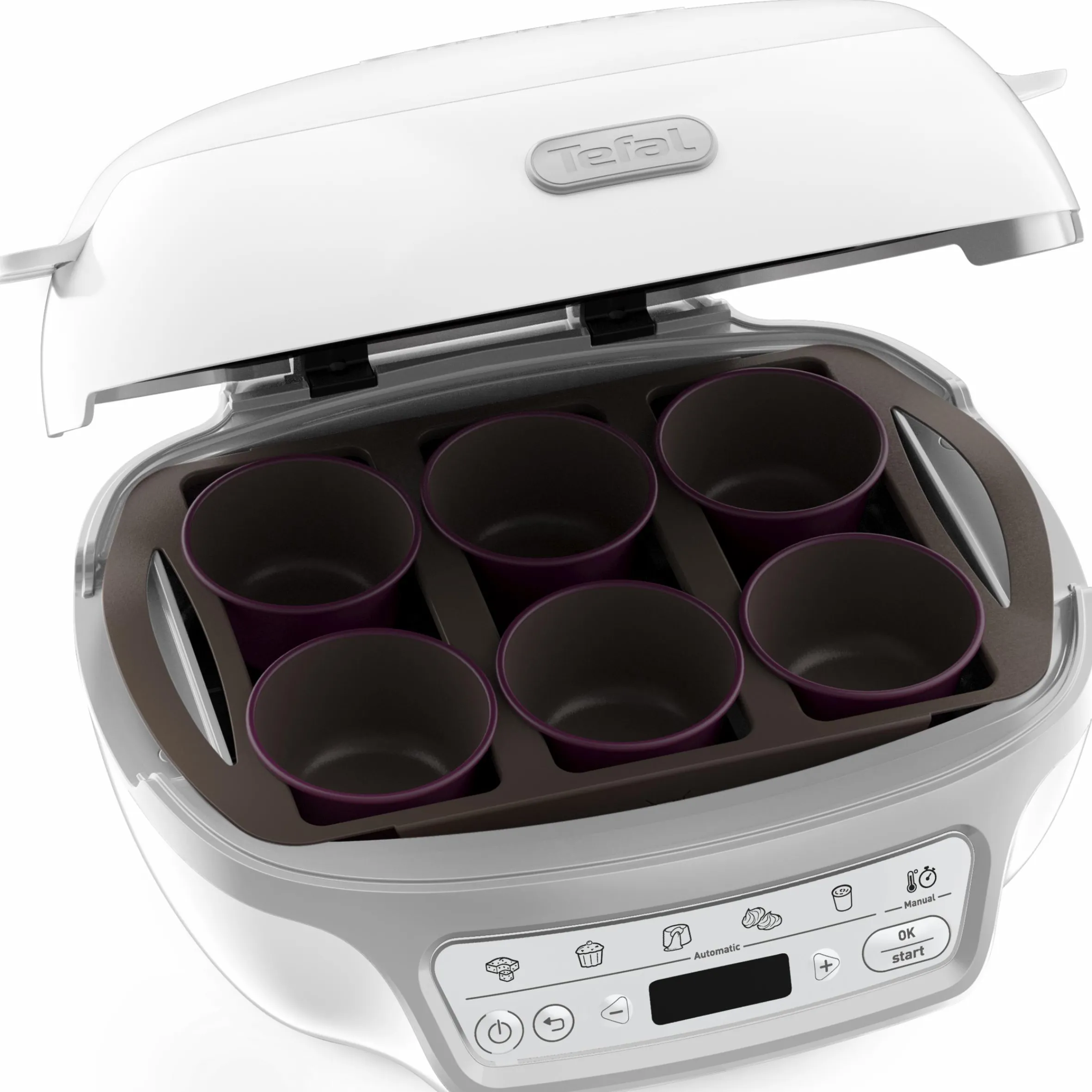 Cake Factory Délices Kuchenbackautomat Silver Maxi Pack KD8121|Tefal