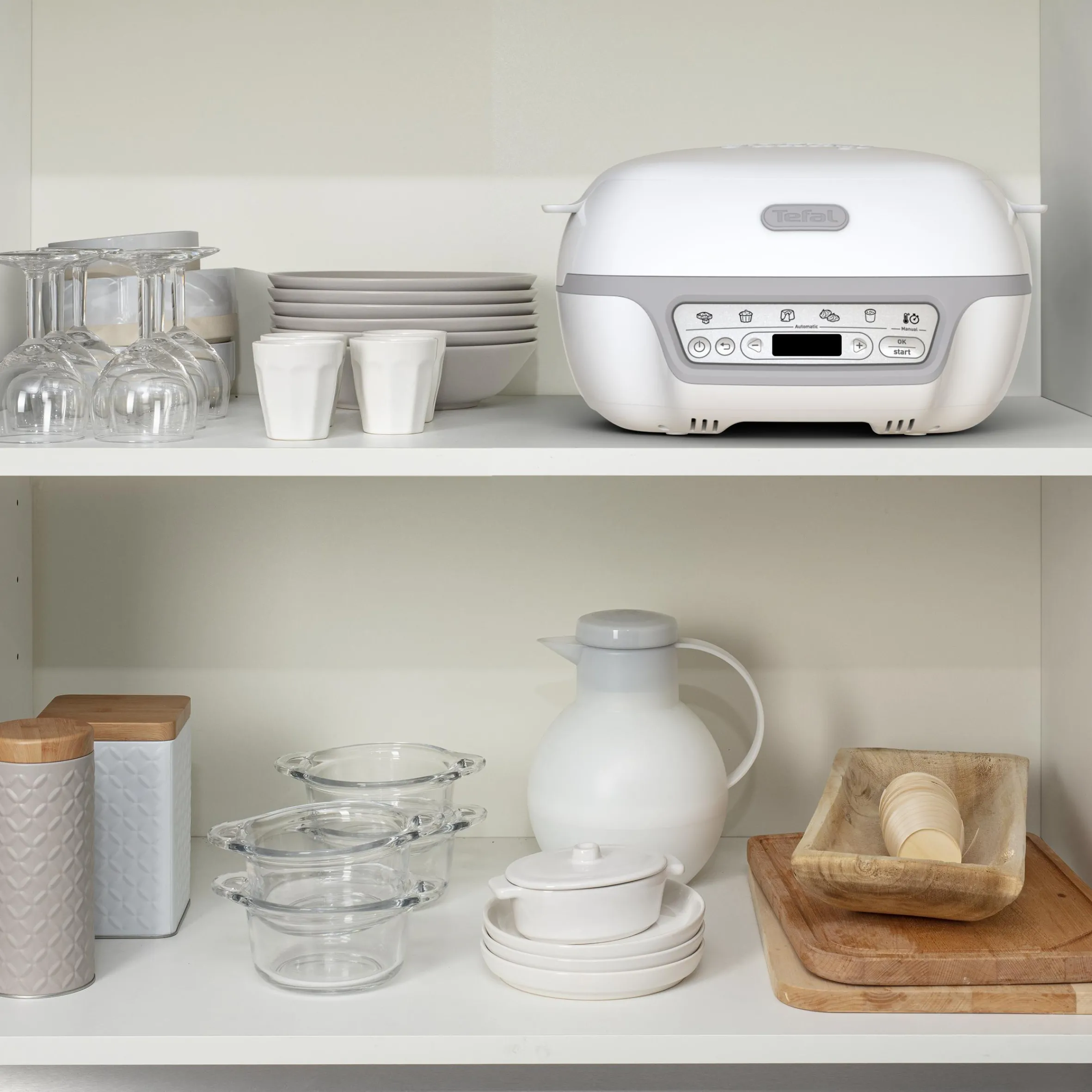 Cake Factory Délices Kuchenbackautomat Silver Maxi Pack KD8121|Tefal