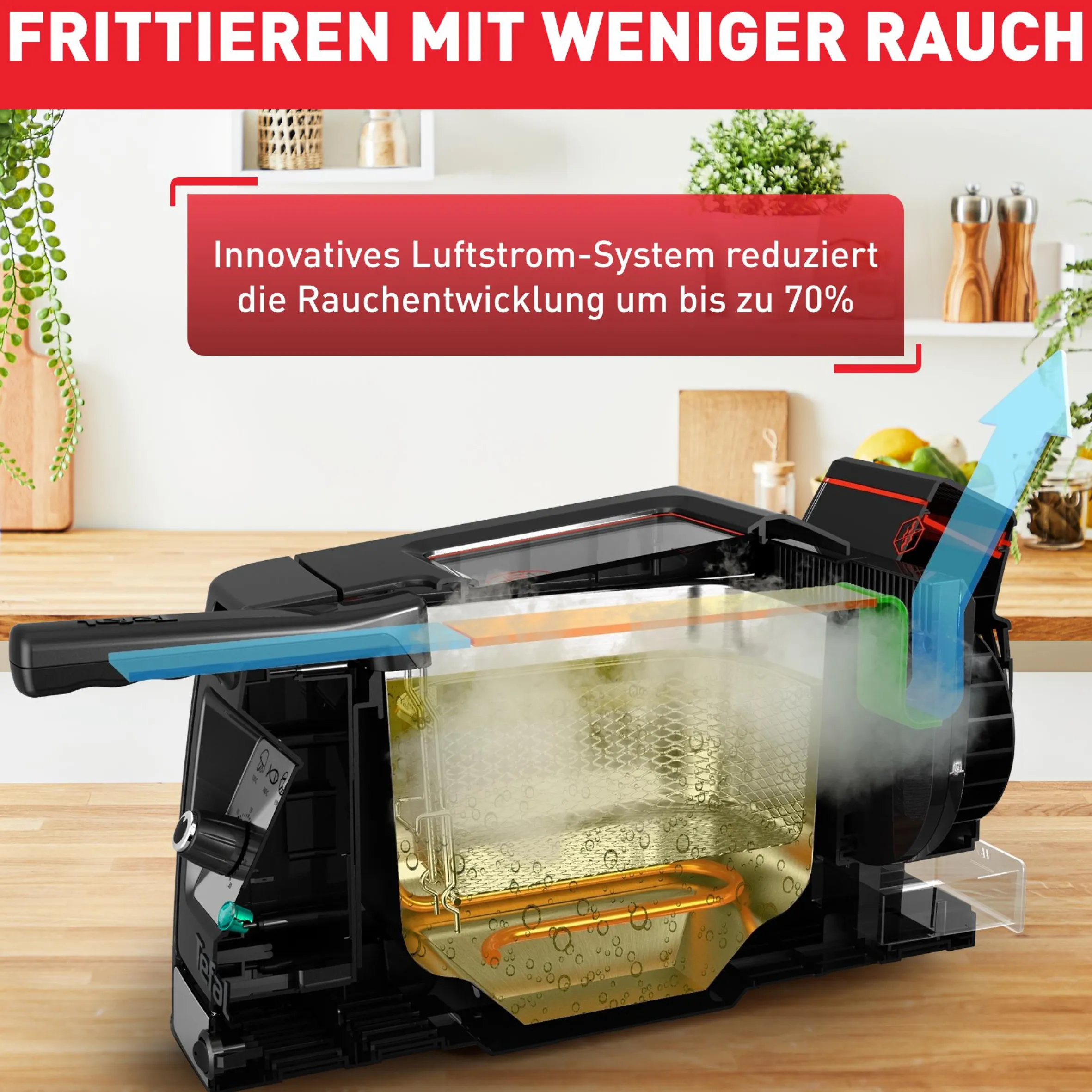 Clear Duo Fritteuse FR600D|Tefal Sale