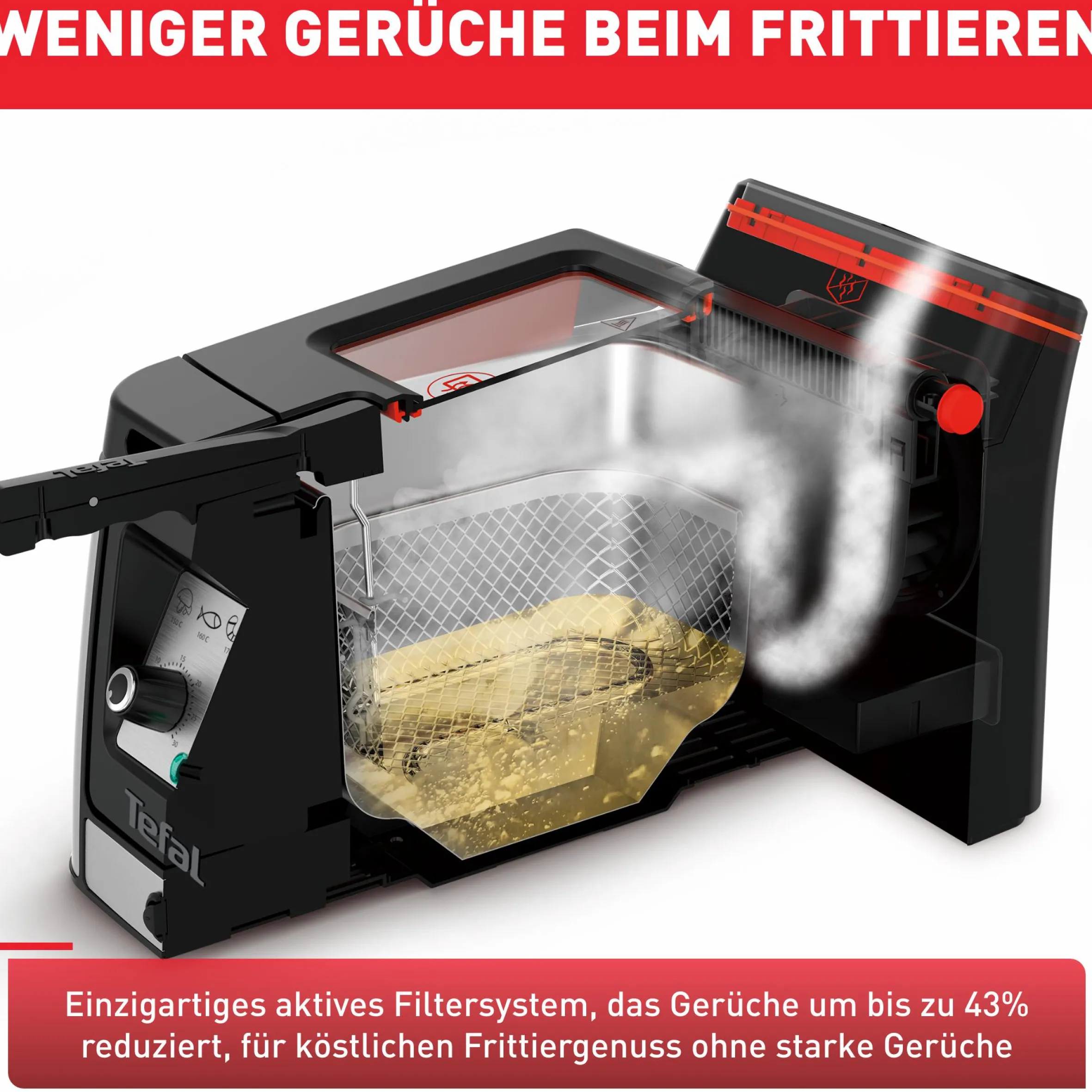 Clear Duo Fritteuse FR600D|Tefal Sale