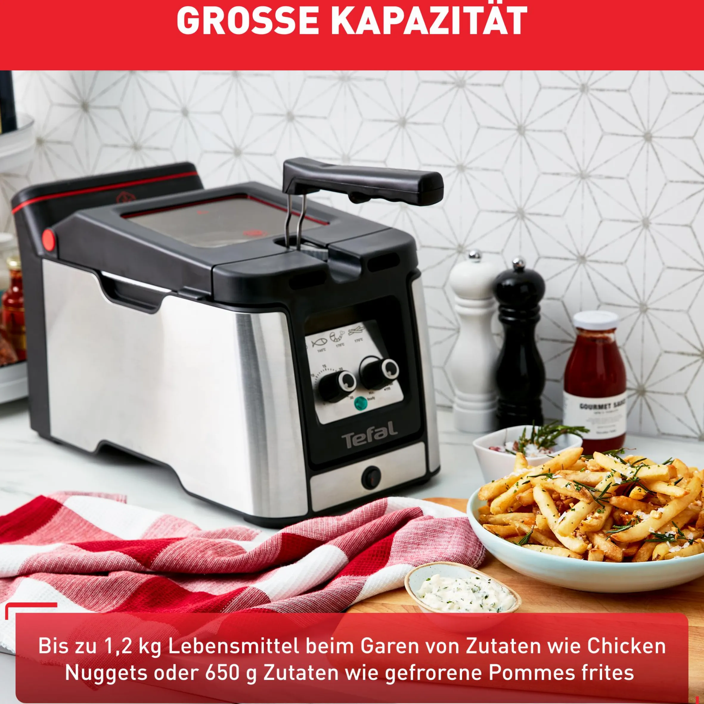 Clear Duo Fritteuse FR600D|Tefal Sale