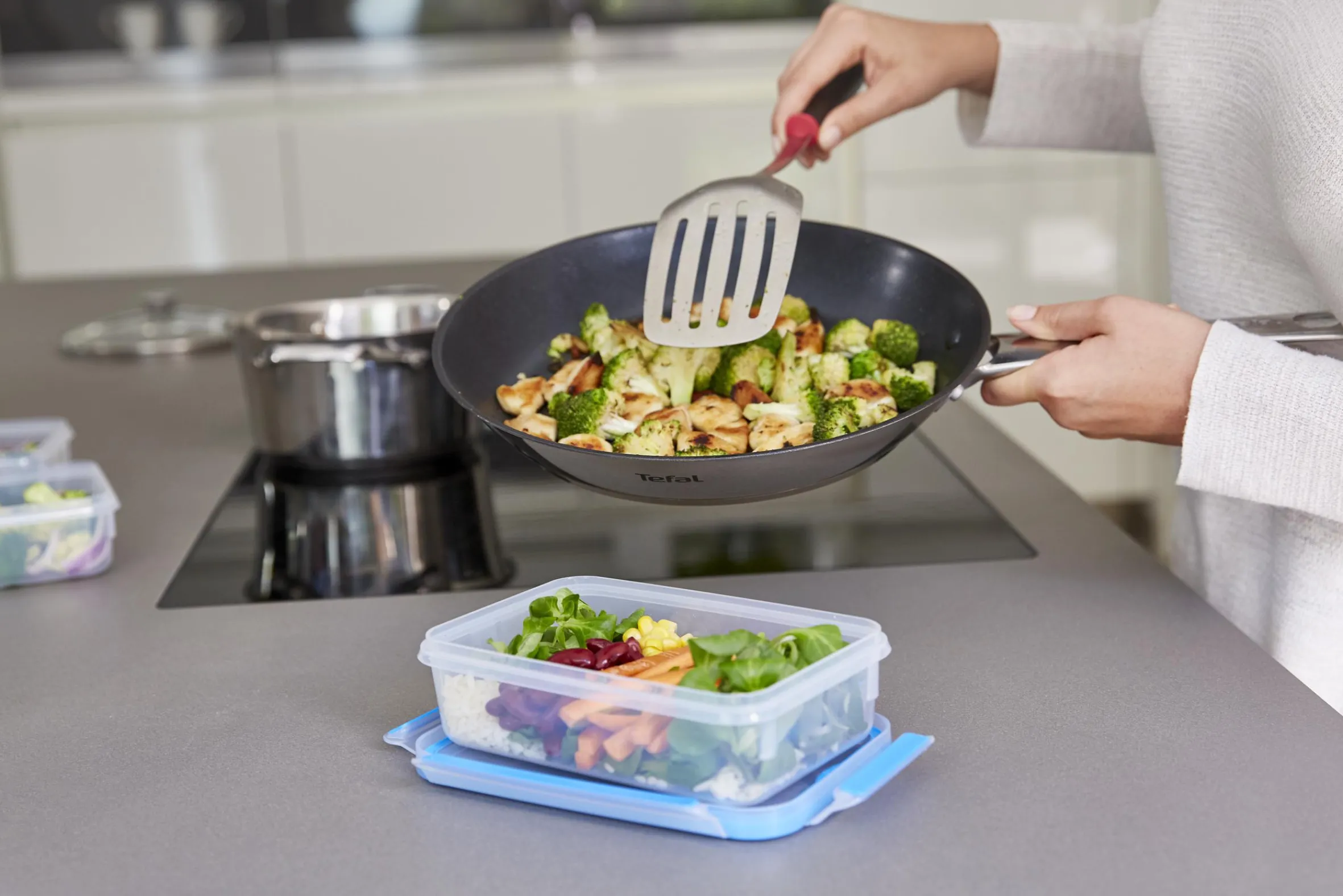 CLIP & CLOSE FRISCHHALTEDOSEN 5-teiliges SET 0,8L N10307|Tefal Sale