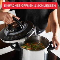 Clipso+ CHEF 6L Schnellkochtopf P45507|Tefal Clearance