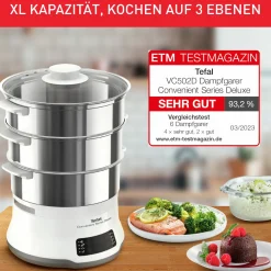 Convenient Series Deluxe Dampfgarer VC502D|Tefal Outlet