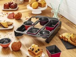 Creabake 3 tlg. Muffin-Set J30694|Tefal New