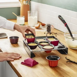 Creabake Kuchenförmchen-Set J304SS|Tefal