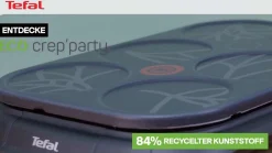 Crep'Party Eco Design Crêpe- & Pancake-Maker PY55E8|Tefal Hot