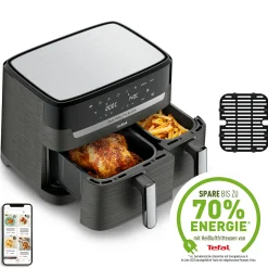 Dual Easy Fry & Grill 8,3 L Heißluftfritteuse EY905B|Tefal Hot