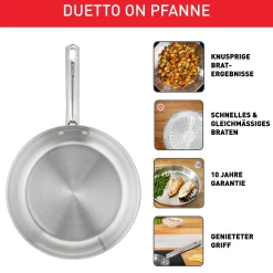 Duetto On Pfanne unversiegelt 20cm B86602|Tefal Clearance