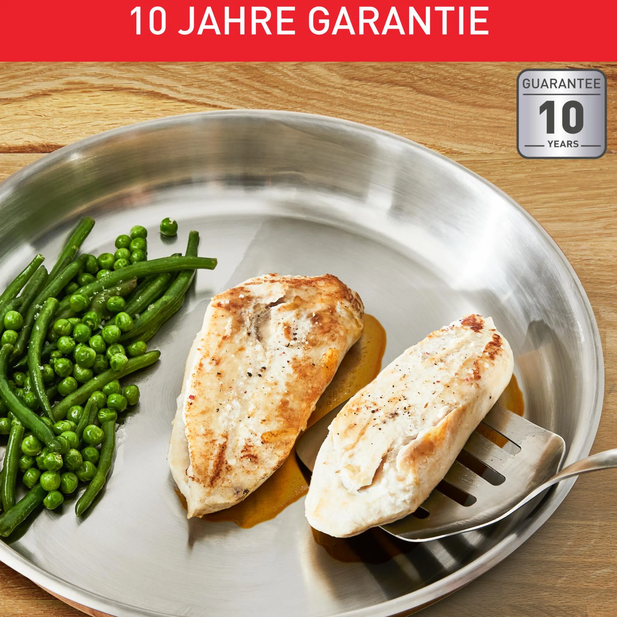 Duetto On Pfanne unversiegelt 28cm B86606|Tefal Clearance