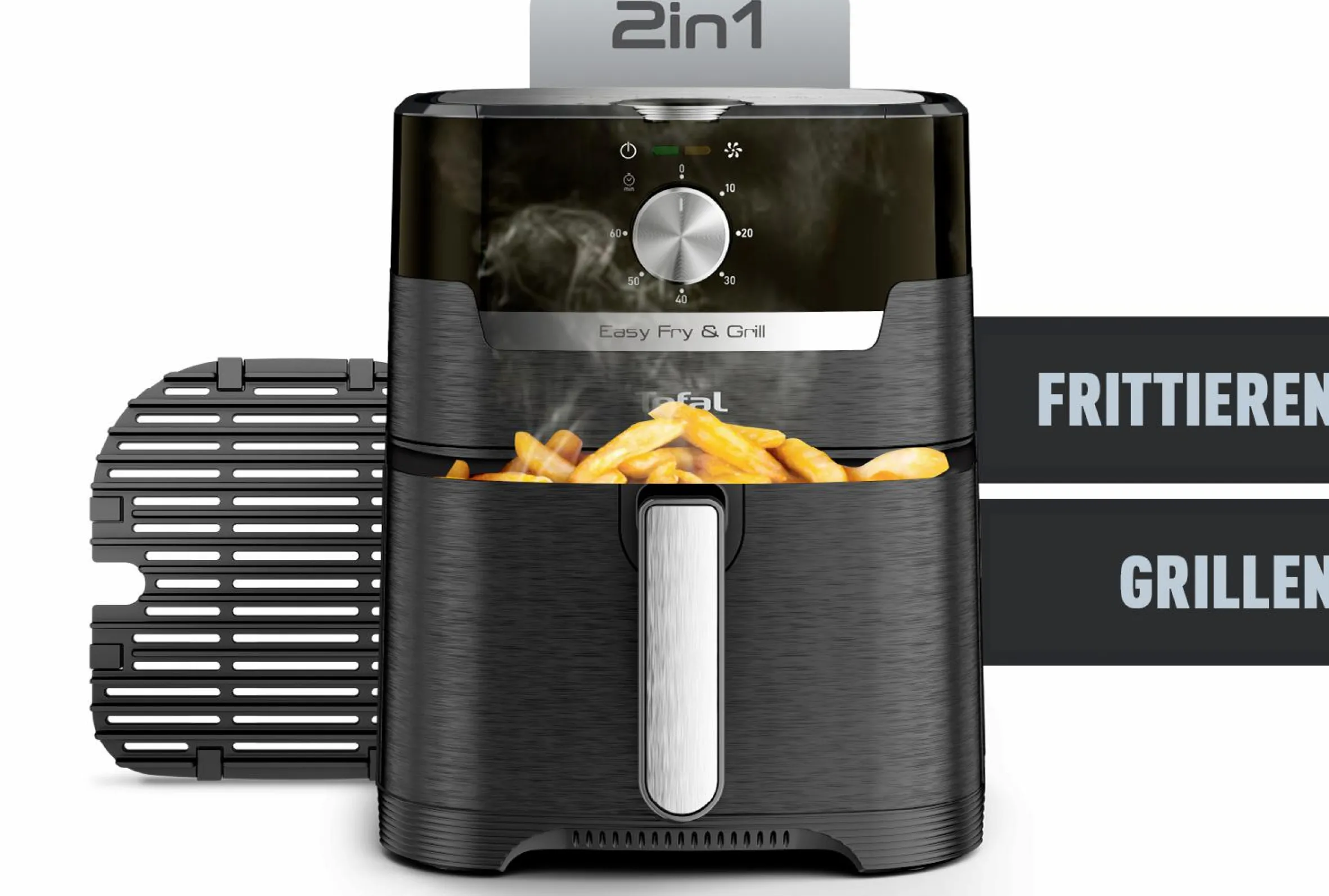 Easy Fry & Grill Classic Heißluftfritteuse EY5018|Tefal Discount