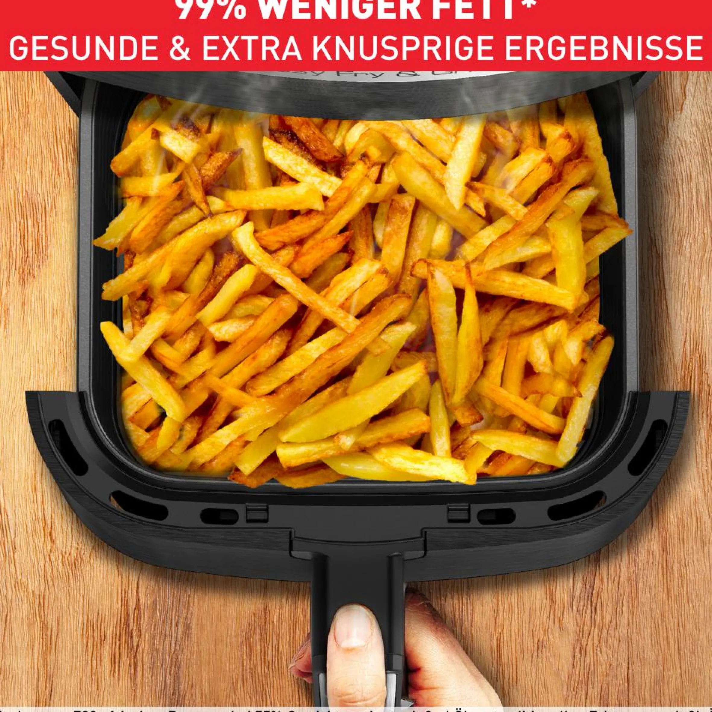 Easy Fry & Grill Classic Heißluftfritteuse EY5018|Tefal Discount