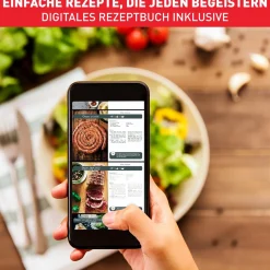 Easy Fry & Grill Classic+ Heißluftfritteuse EY501D|Tefal New