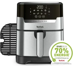 Easy Fry & Grill Deluxe Heißluftfritteuse EY505D|Tefal Hot