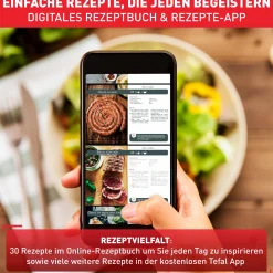 Easy Fry & Grill Precision Heißluftfritteuse EY5058|Tefal Sale