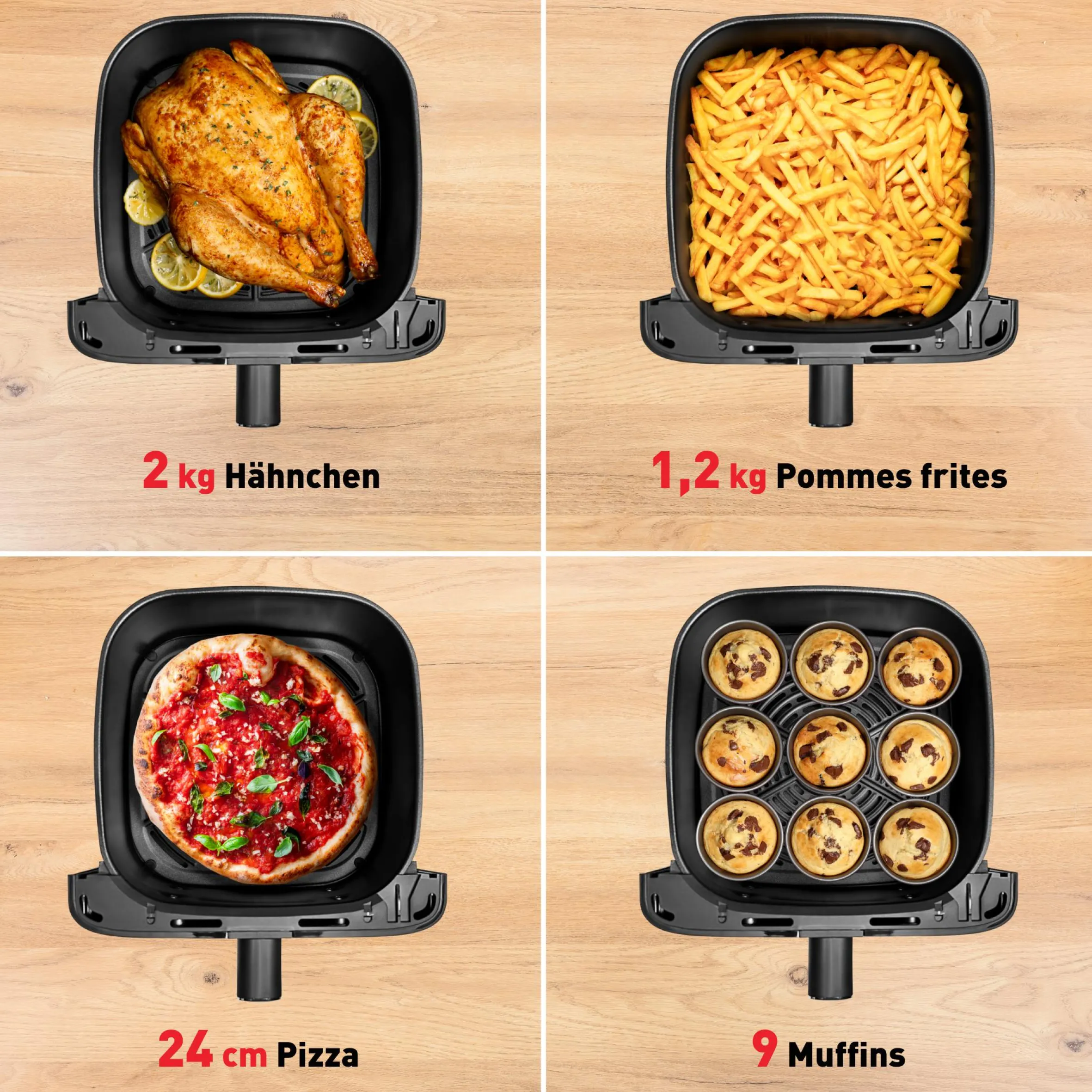 Easy Fry Mega Heißluftfritteuse EY855B|Tefal Discount