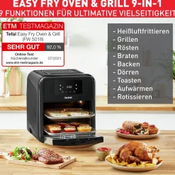 Easy Fry Oven & Grill Heißluftfritteuse FW5018|Tefal Clearance