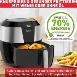 Easy Fry XXL Heißluftfritteuse EY701D|Tefal New