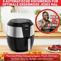 Easy Fry XXL Heißluftfritteuse EY701D|Tefal New