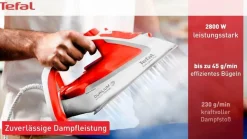 Easygliss Plus Dampfbügeleisen FV5738|Tefal Best
