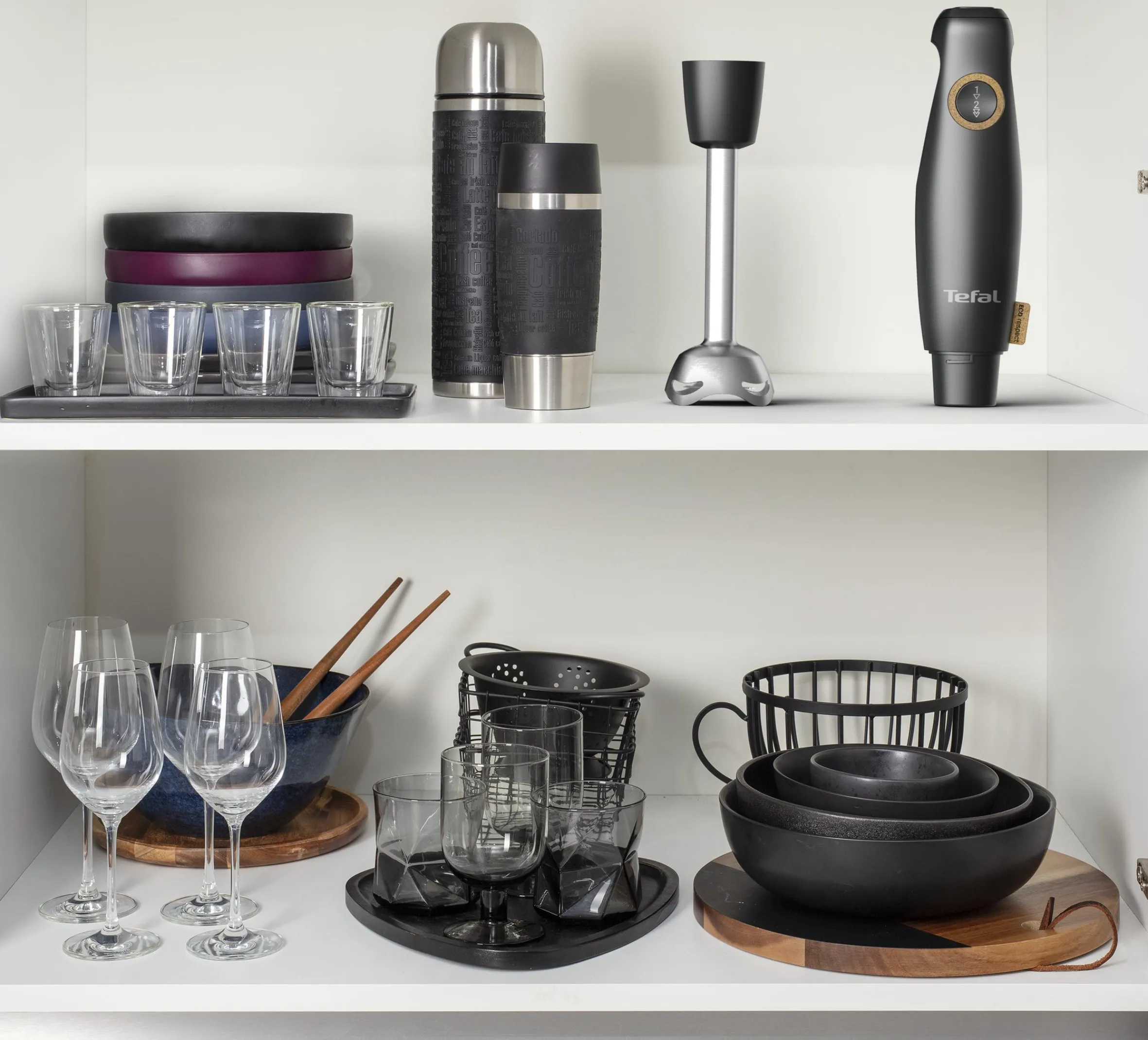 Eco Respect Stabmixer Schwarz HB46E8|Tefal Outlet