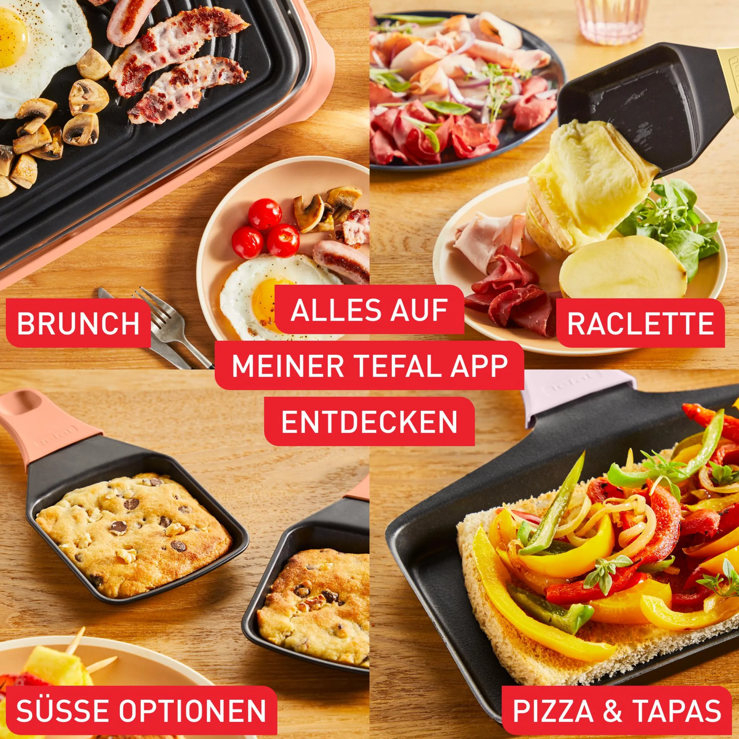 Food & Co, Kochgerät für den Indoor-/Outdoor-Gebrauch, 8 Personen, RE651J|Tefal Hot