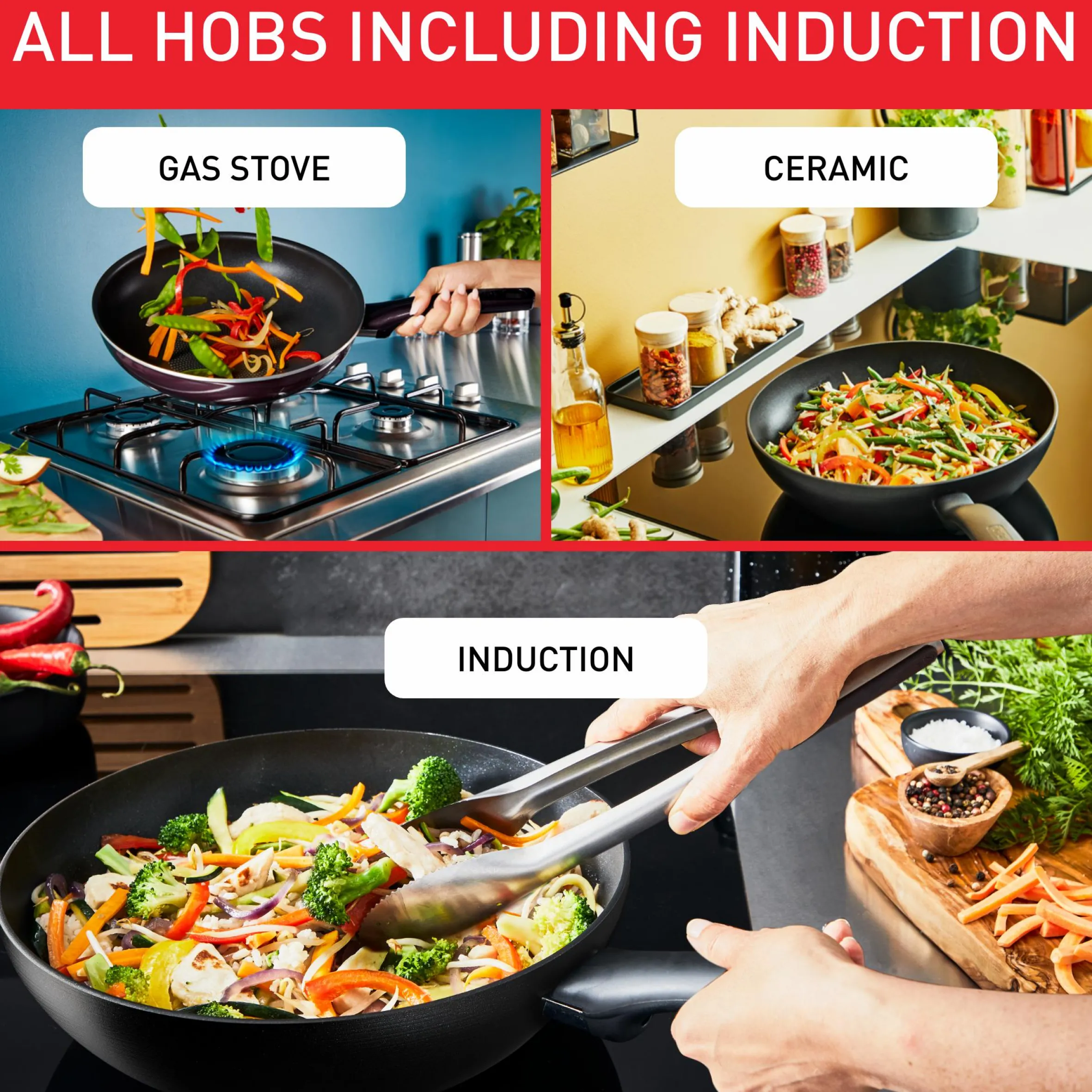 Healthy Chef Schmorpfanne 24cm G15032|Tefal Clearance