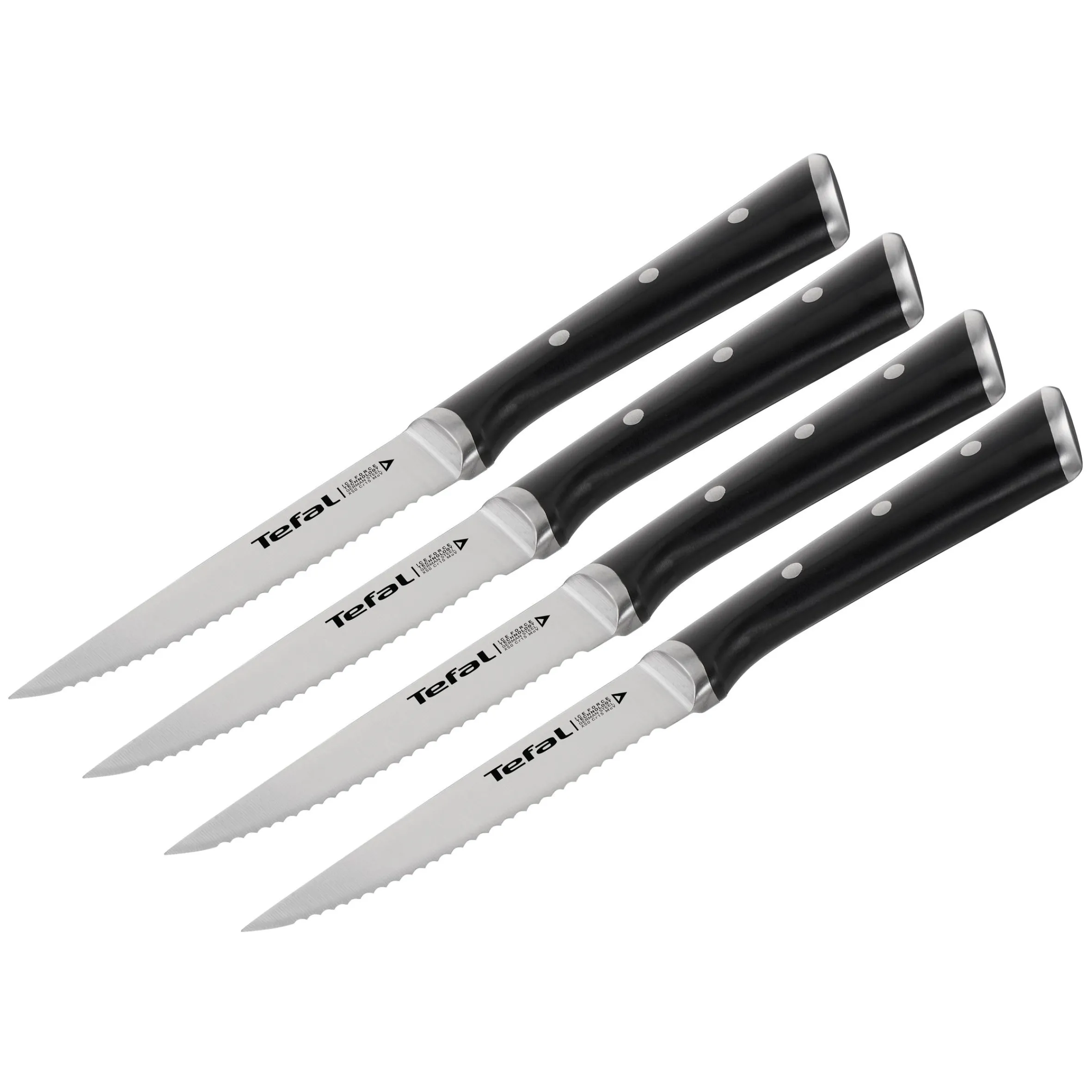 Ice Force Steakmesser 4er Set K232S4|Tefal New