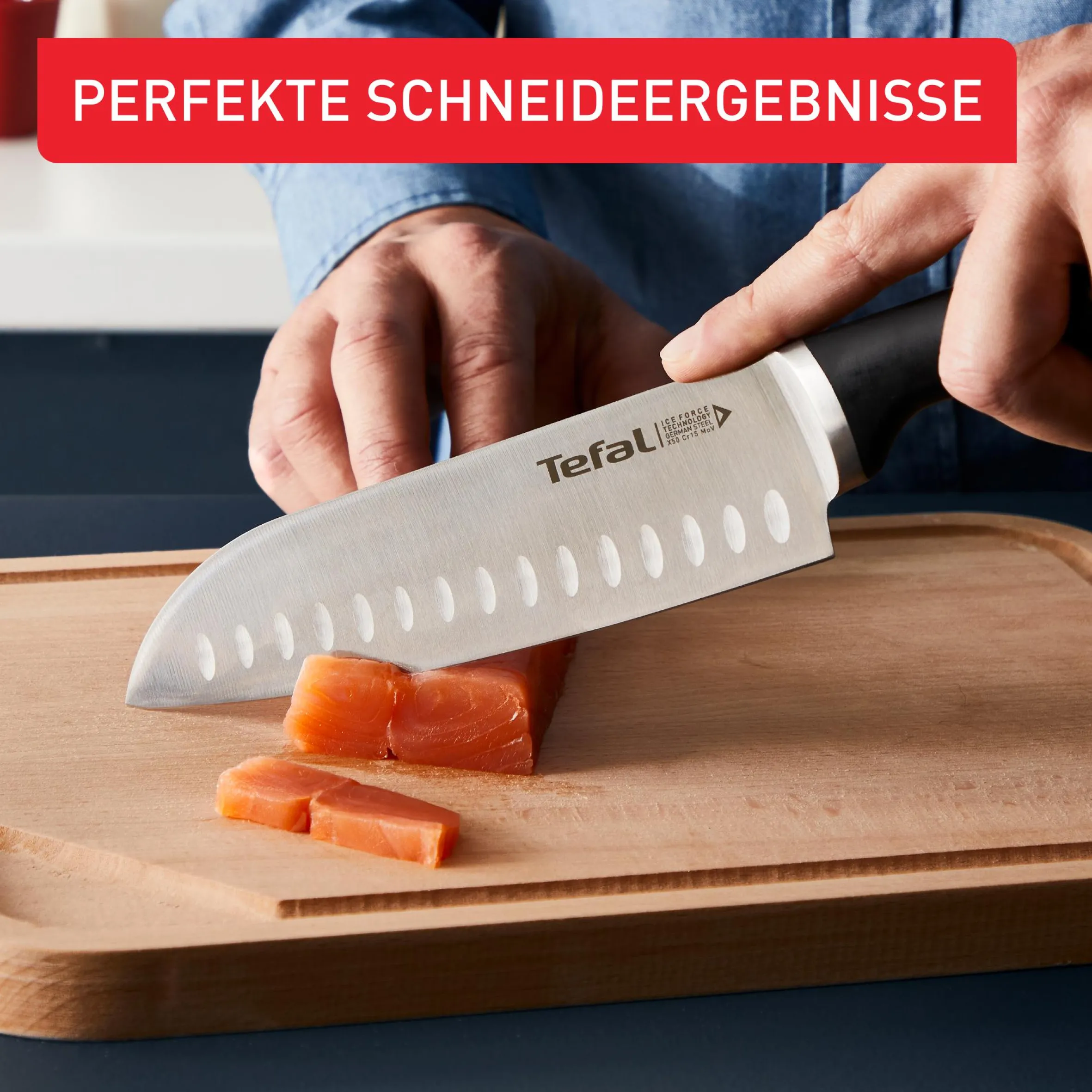 Ice Force Steakmesser 4er Set K232S4|Tefal New