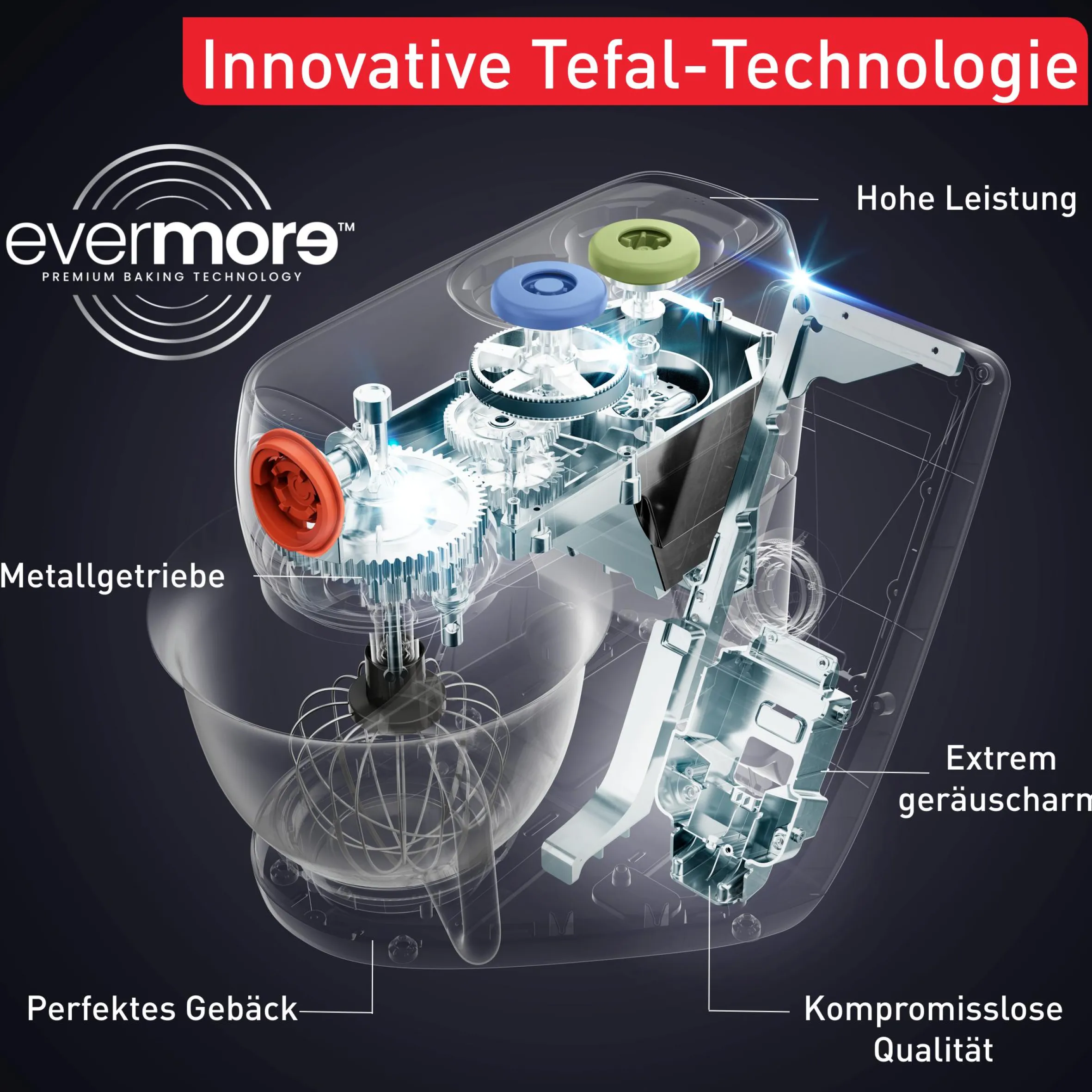 I-Coach Touch WLAN Küchenmaschine inkl. Küchenwaage QB9518|Tefal Best
