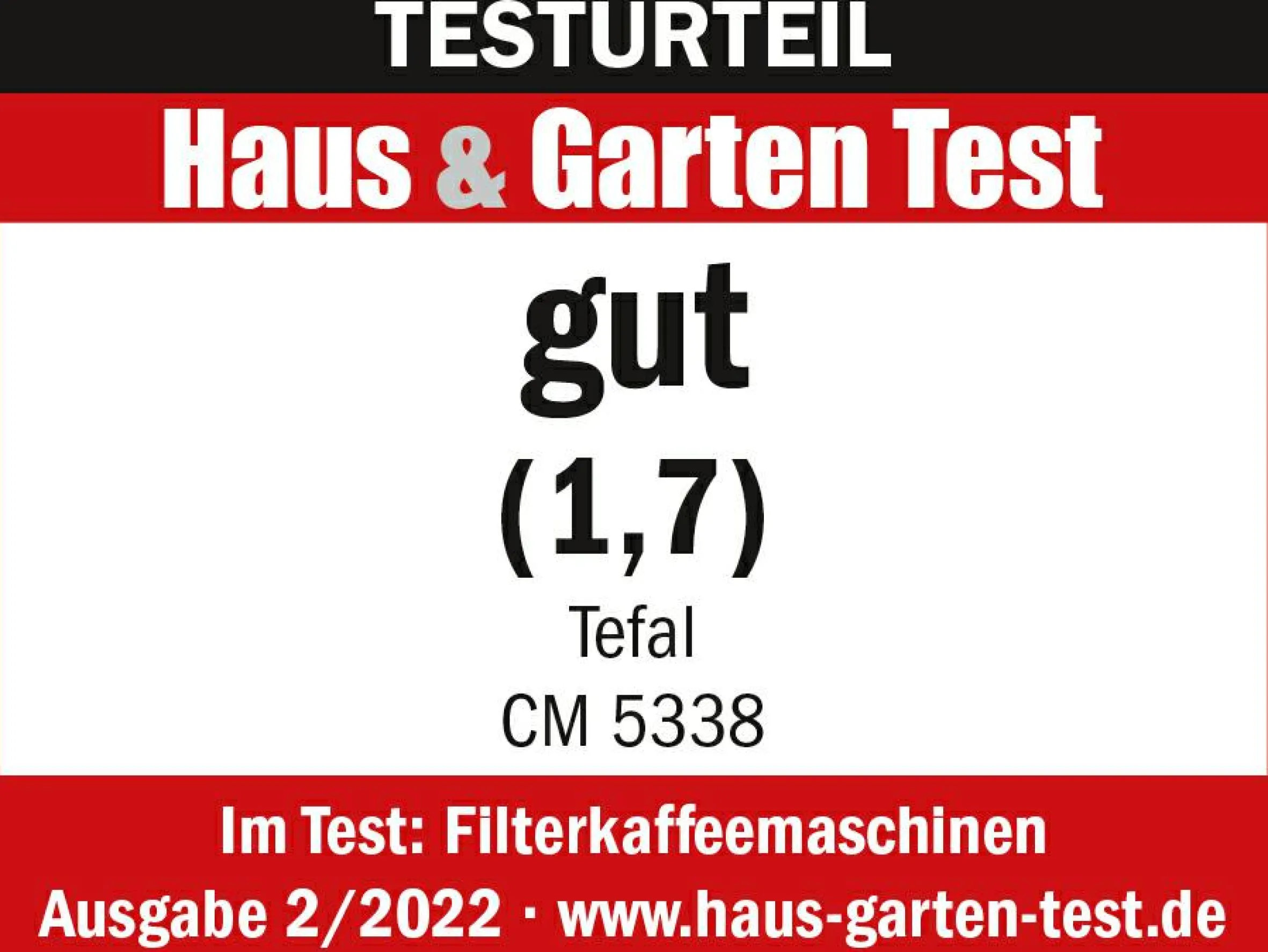 Includeo Filterkaffeemaschine CM5338|Tefal New