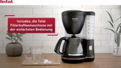 Includeo Filterkaffeemaschine CM5338|Tefal New