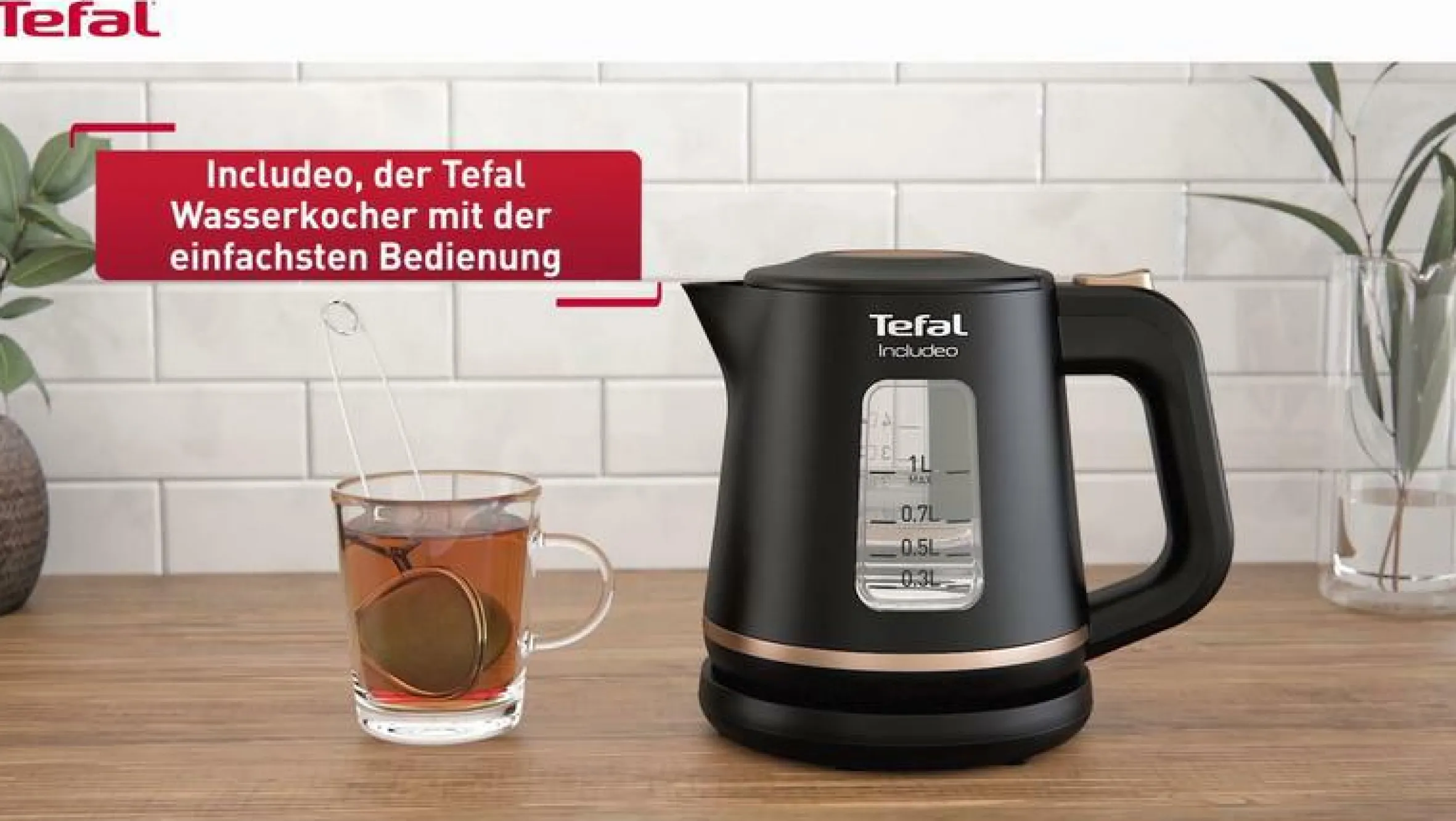 Includeo Wasserkocher KI5338|Tefal Clearance