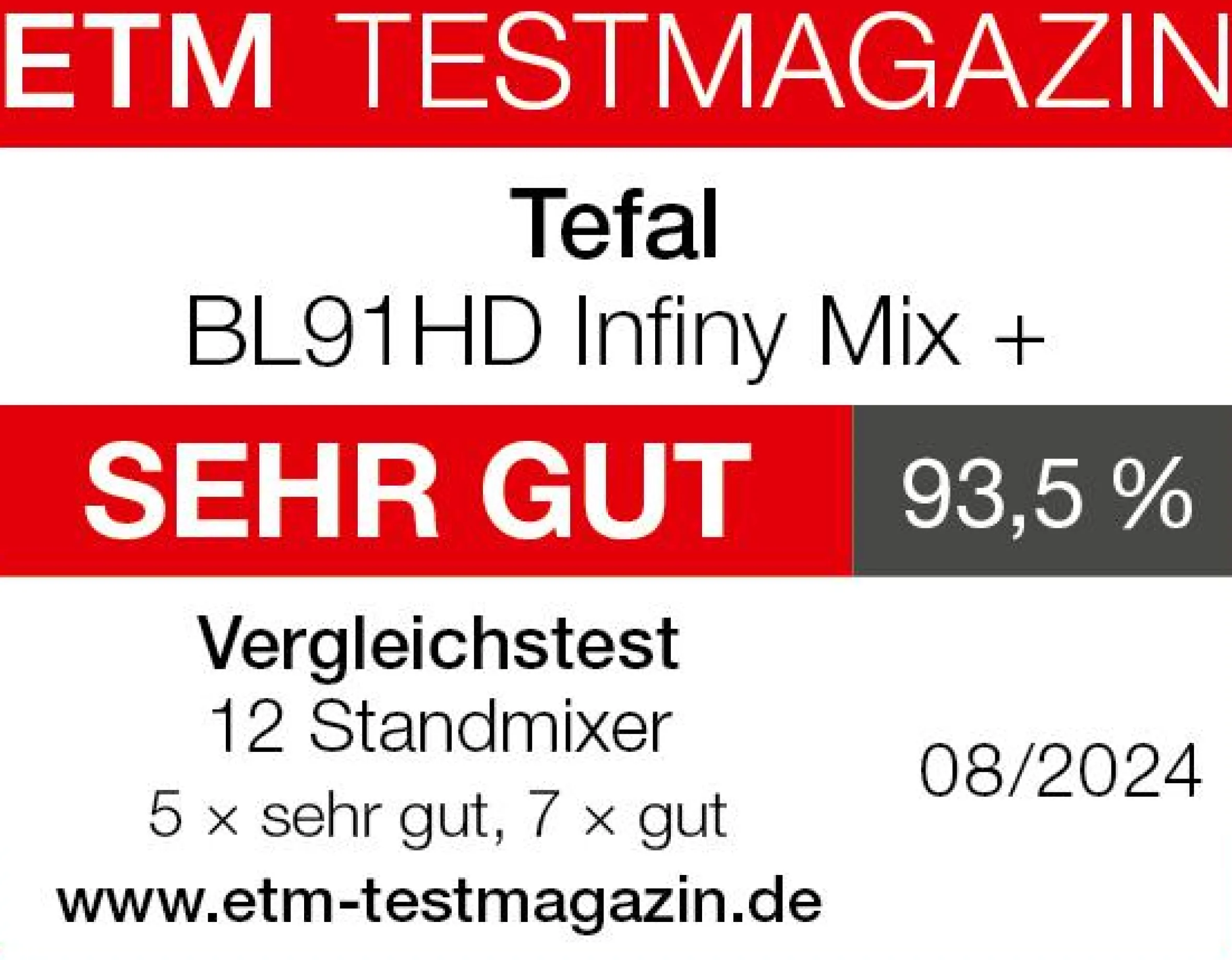 InfinyMix Highspeed-Standmixer BL91HD|Tefal Discount