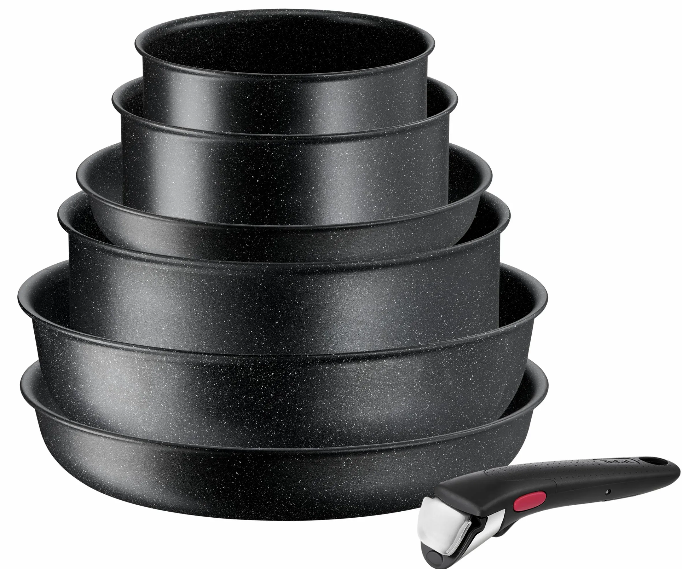 Ingenio Black Stone 7-teiliges Set L39987|Tefal Clearance