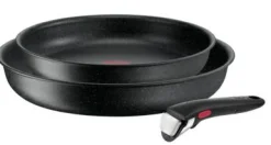 Ingenio Black Stone 3-teiliges Pfannen-Set L39990|Tefal Best