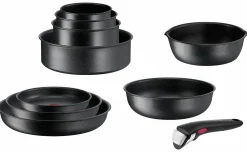 Ingenio Black Stone 3-teiliges Pfannen-Set L39990|Tefal Best