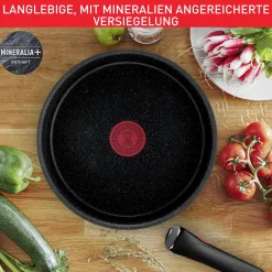 Ingenio Black Stone 3-teiliges Pfannen-Set L39990|Tefal Best