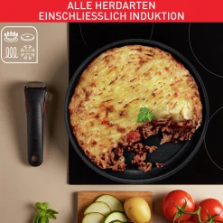 Ingenio Black Stone 3-teiliges Pfannen-Set L39990|Tefal Best