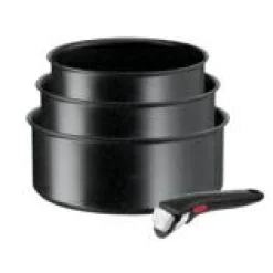 Ingenio Black Stone 4-teiliges Kasserollen-Set L39996|Tefal Sale