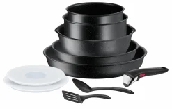Ingenio Black Stone 10-teiliges Set L39994|Tefal New