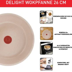 Ingenio Delight Wokpan 26 cm (ohne Griff) L7837702|Tefal Discount