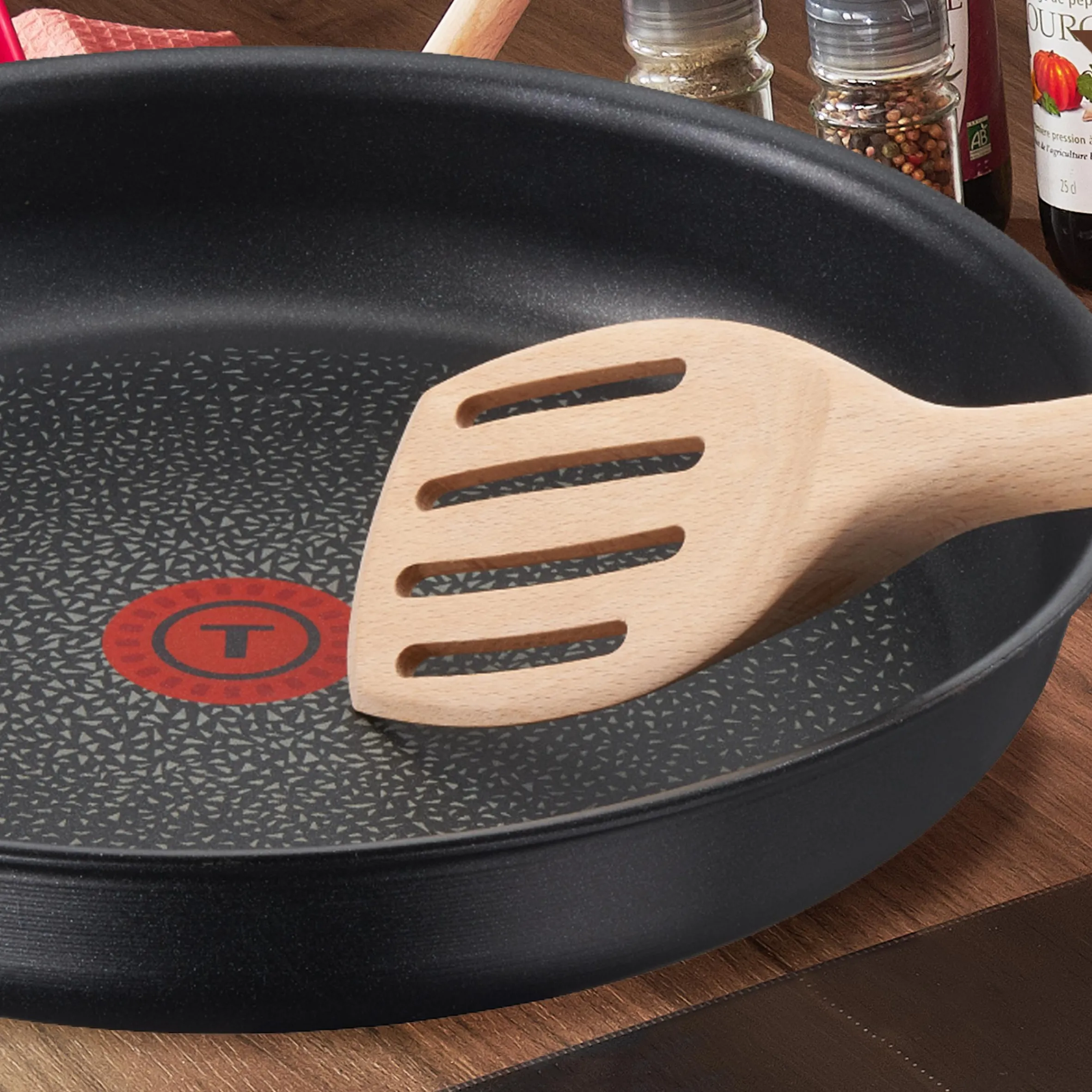 Ingenio Holz-Bratwender mit Schlitzen 32 cm K23033|Tefal Discount