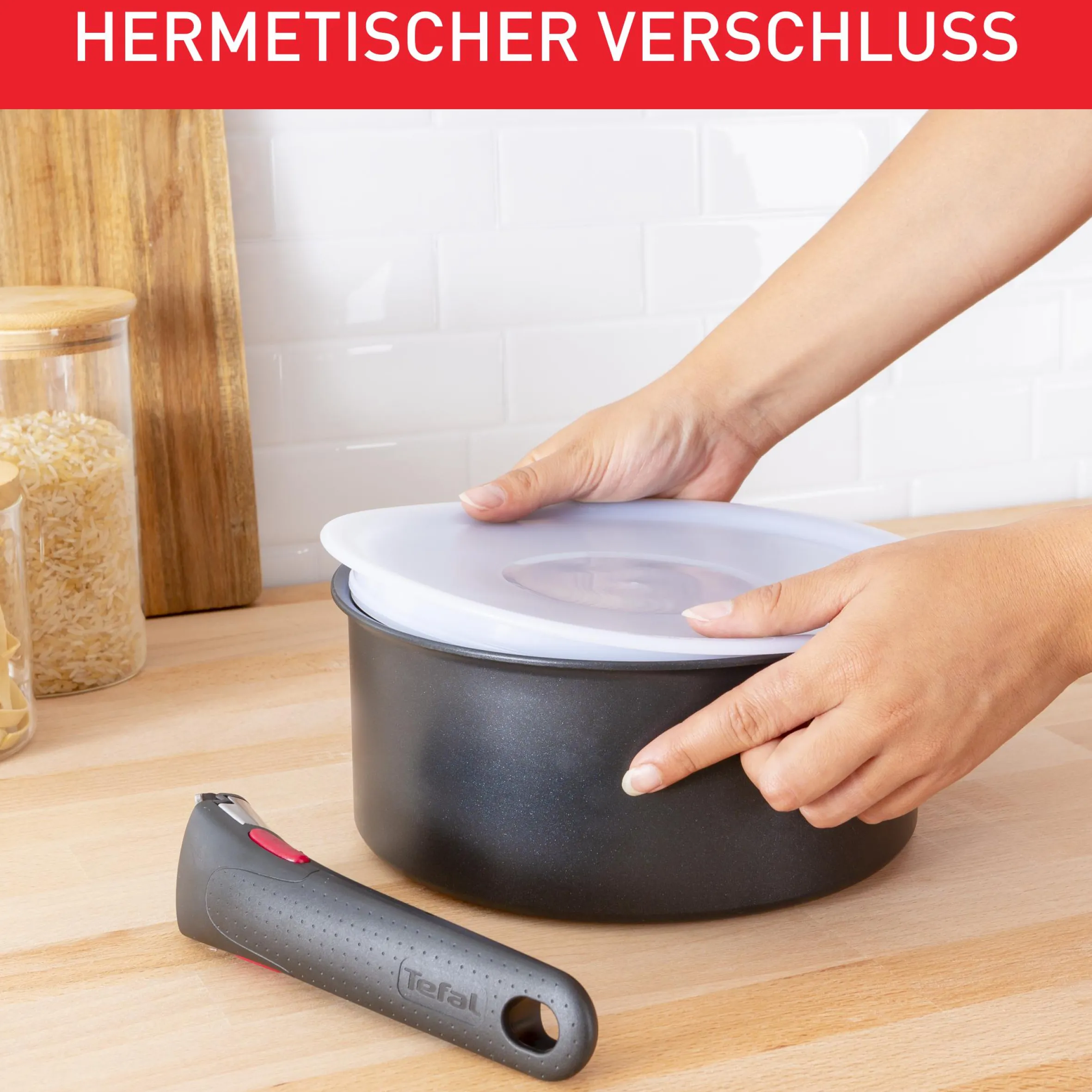 Ingenio Kunststoffdeckel 3-teiliges Set, L98490|Tefal Clearance