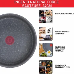 Ingenio Natural Force Sautierpfanne 24cm L39635|Tefal Best