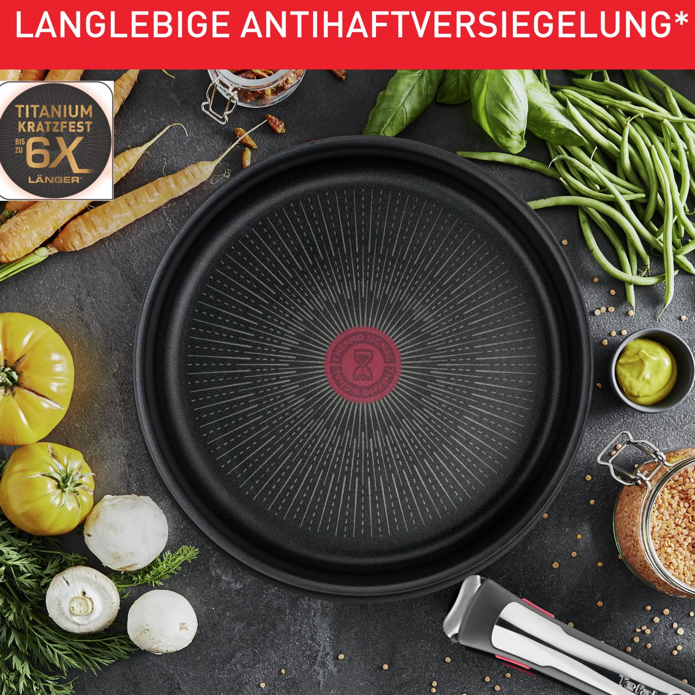 Ingenio Unlimited 3-teiliges Pfannen-Set L76389|Tefal New