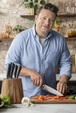 Jamie Oliver by 7 tlg. Messerblock K267S6|Tefal New