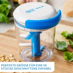 Jamie Oliver by Chop & Shaker 450 ml Weiß/Blau K1644344|Tefal New